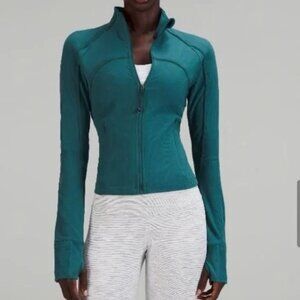 Lululemon Cropped Define Jacket Ribbed Nulu Size 4